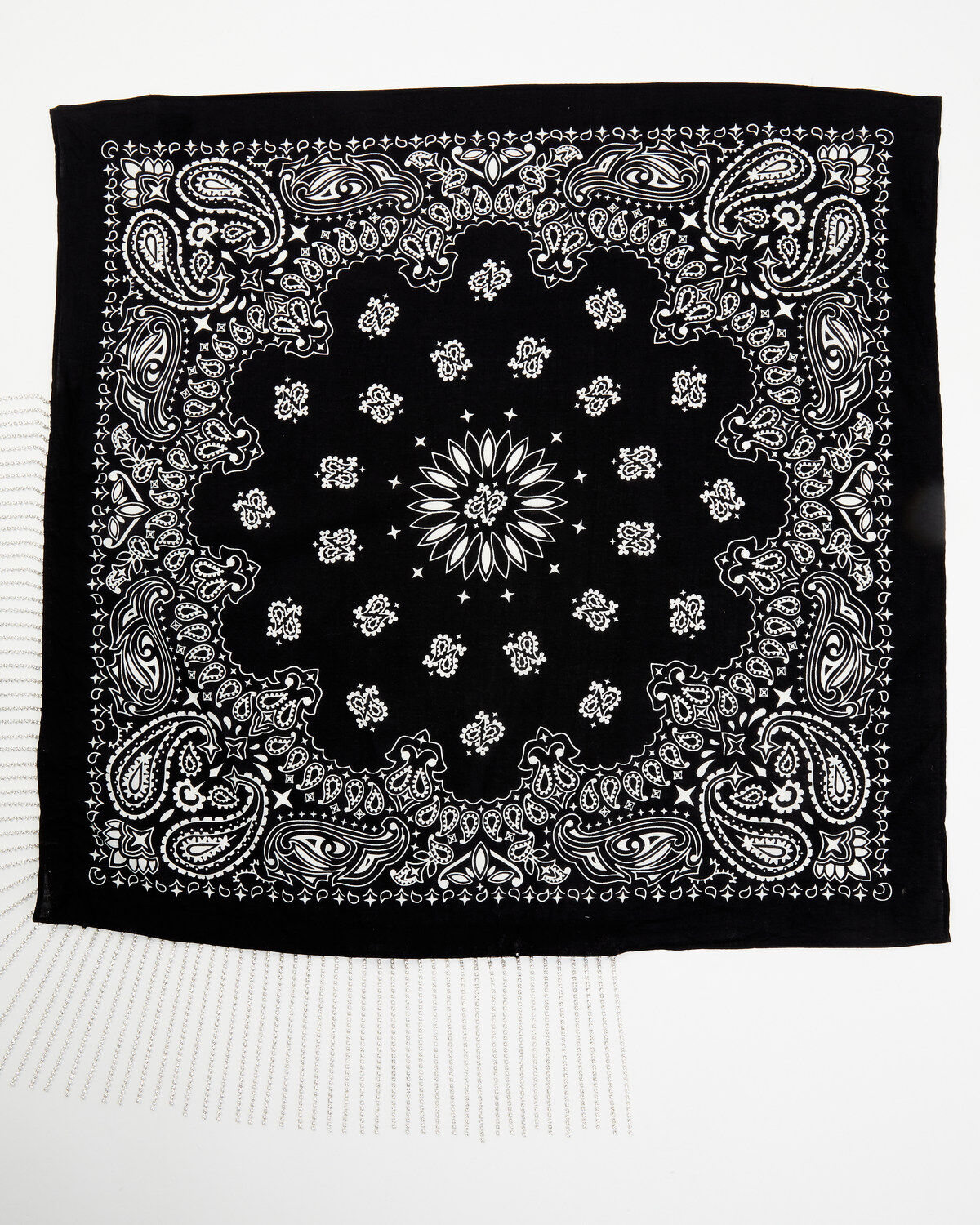 Image #3 - Idyllwind Women's Black Delray Bandana Necklace, Black, hi-res