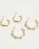 Image #2 - Shyanne Women's Hoop Earring Set - 12 Piece, , hi-res