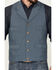 Scully Men's Ranchwear Vest, Blue, hi-res