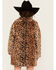 Image #4 - Urban Republic Girls' Cheetah Faux Fur Long Coat, , hi-res