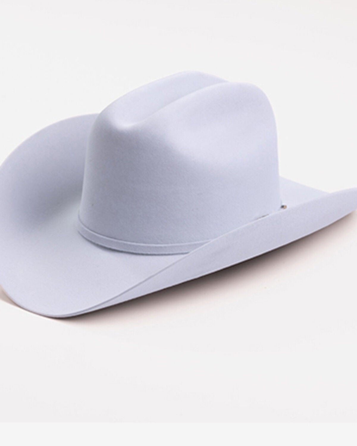 Larry Mahan Independencia 100X Felt Cowboy Hat, Silver, hi-res