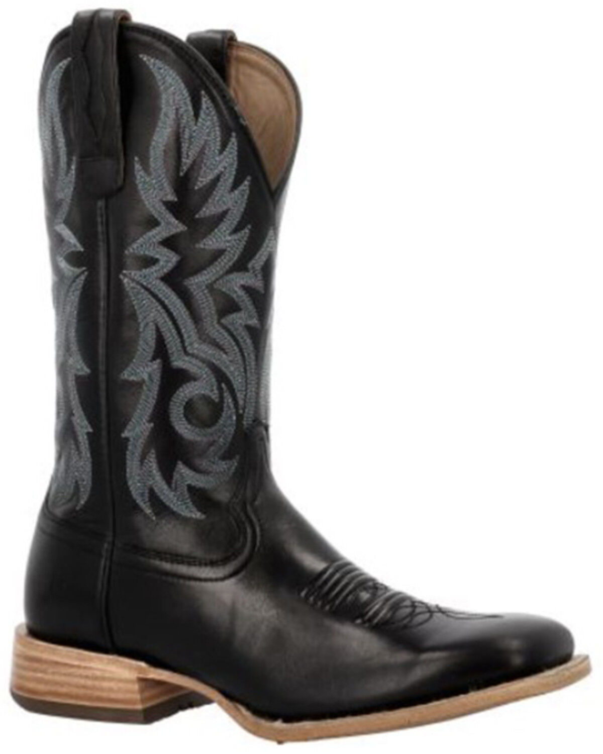 Image #1 - Durango Men's Arena Elite 13" Roper Boots - Broad Square Toe, Black, hi-res