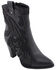 Milwaukee Leather Women's Studded Overlay Western Boots - Pointed Toe, Black, hi-res