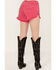 Image #4 - Idyllwind Women's Cherry High Rise Stretch Denim Shorts, Cherry, hi-res
