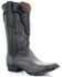 Corral Men's Grey Lizard Teju Embroidered Exotic Boots - Round Toe, Grey, hi-res