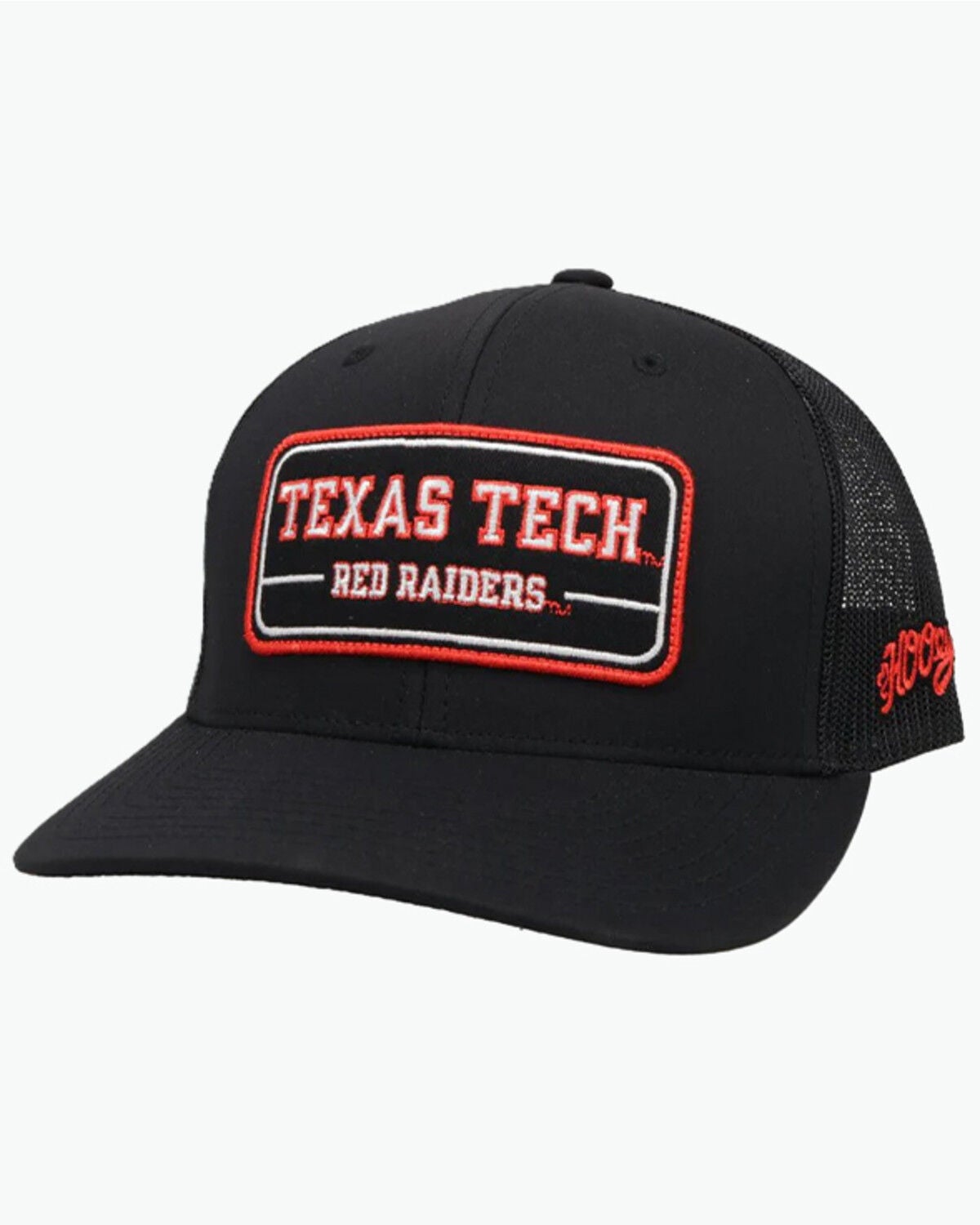 Image #1 - Hooey Men's Texas Tech Trucker Cap, Black, hi-res