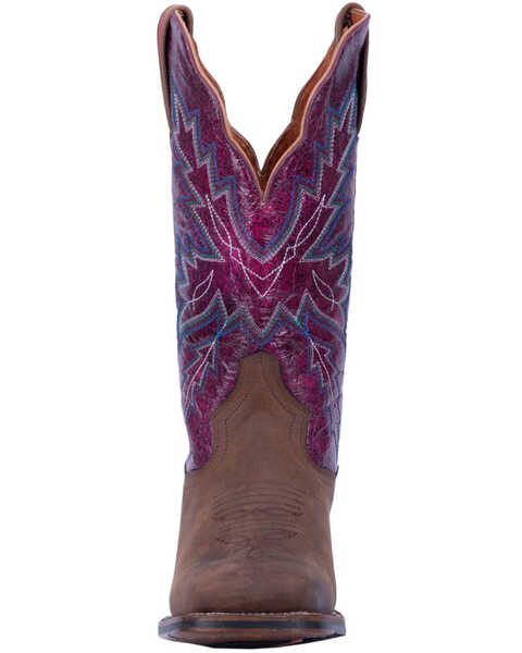 Image #5 - Dan Post Women's Pasadena Western Boots - Wide Square Toe, , hi-res