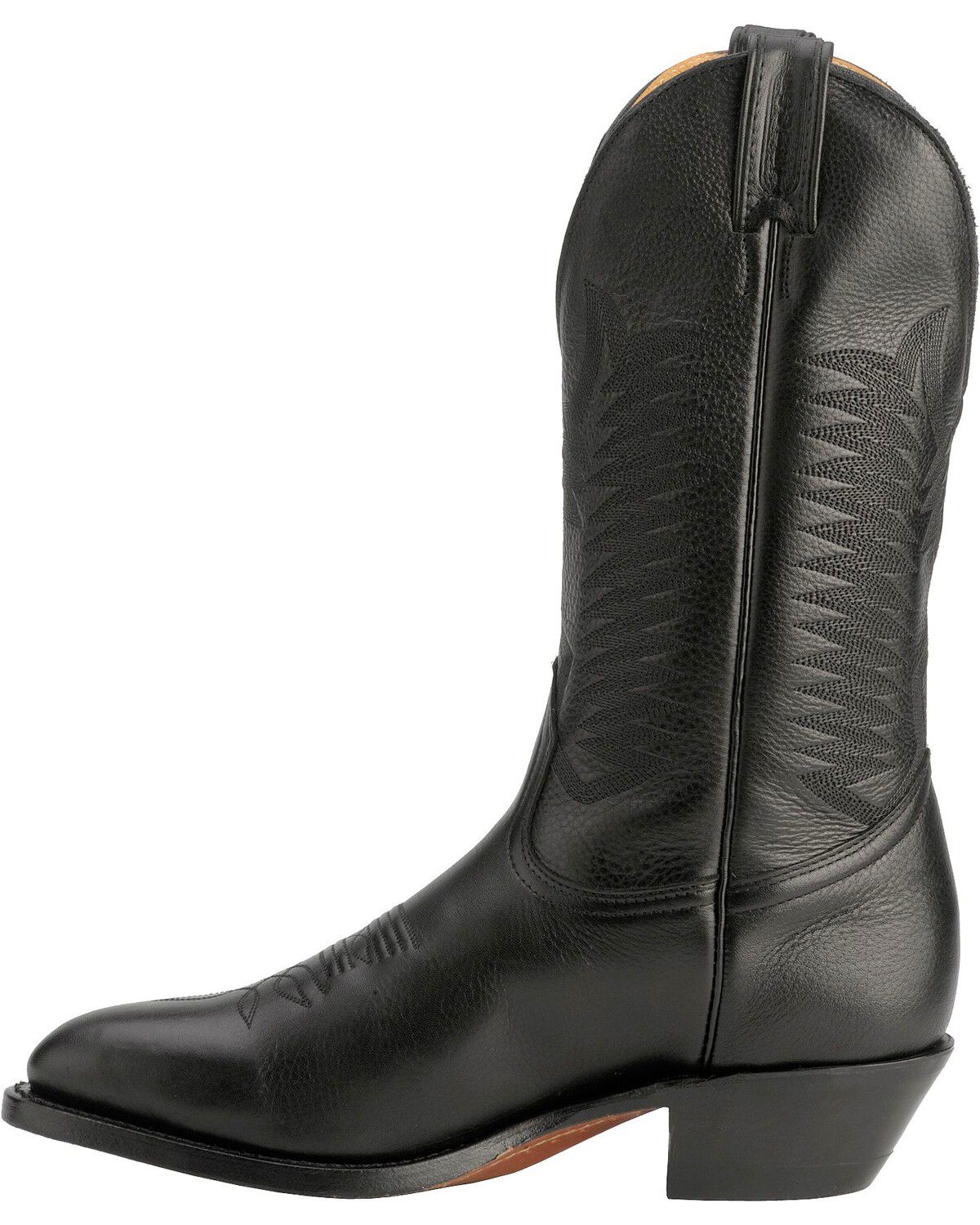 Image #3 - Boulet Men's Western Boots - Round Toe, Black, hi-res