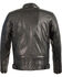 Image #2 - Milwaukee Leather Men's Stand Up Collar Leather Jacket  , Black, hi-res