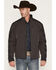 Image #1 - Cinch Men's Bonded Softshell Jacket, Brown, hi-res