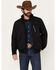 Image #1 - RANK 45® Men's Bart Solid Super Quilted Puffer Jacket, Black, hi-res