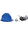 Image #4 - Radians Men's Blue Quartz Full Brim Hard Hats , Blue, hi-res