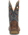 Double H Men's Troy Western Work Boots - Composite Toe, Brown, hi-res