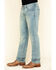 Cody James River Men's Light Wash Stretch Slim Straight Jeans , Blue, hi-res