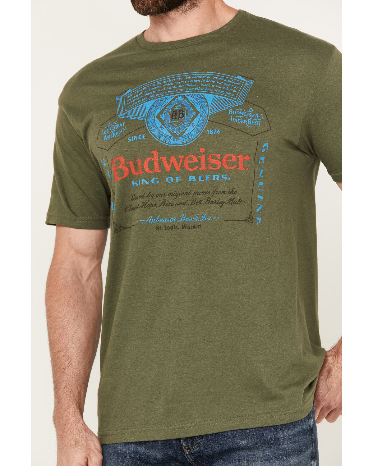 Budweiser - Red, White, and Bud T-Shirt – JEDCo