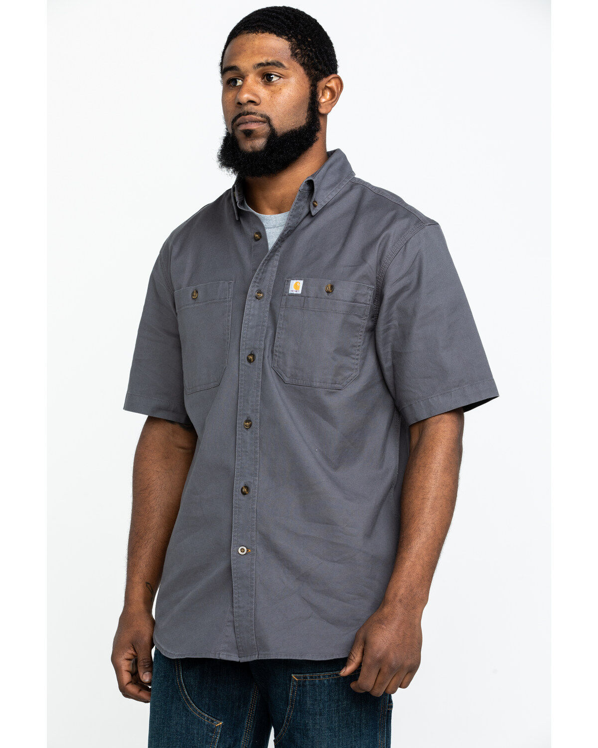carhartt rugged flex rigby work shirt