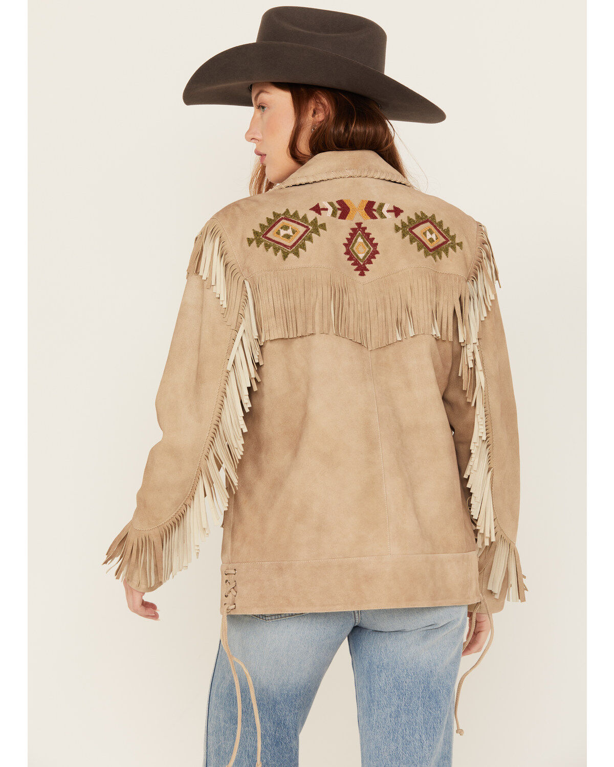 Image #4 - Double D Ranch Women's Ennis Fringe Jacket, , hi-res