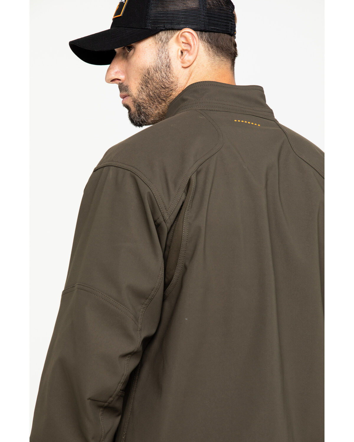 Image #5 - Ariat Men's Rebar Stretch Canvas Softshell Work Jacket, , hi-res