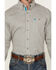 Image #3 - George Strait by Wrangler Geo Print Long Sleeve Button-Down Stretch Western Shirt, White, hi-res