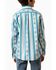 Image #2 - Ariat Boys' Southwestern Serape Striped Long Sleeve Button-Down Western Shirt, Grey, hi-res