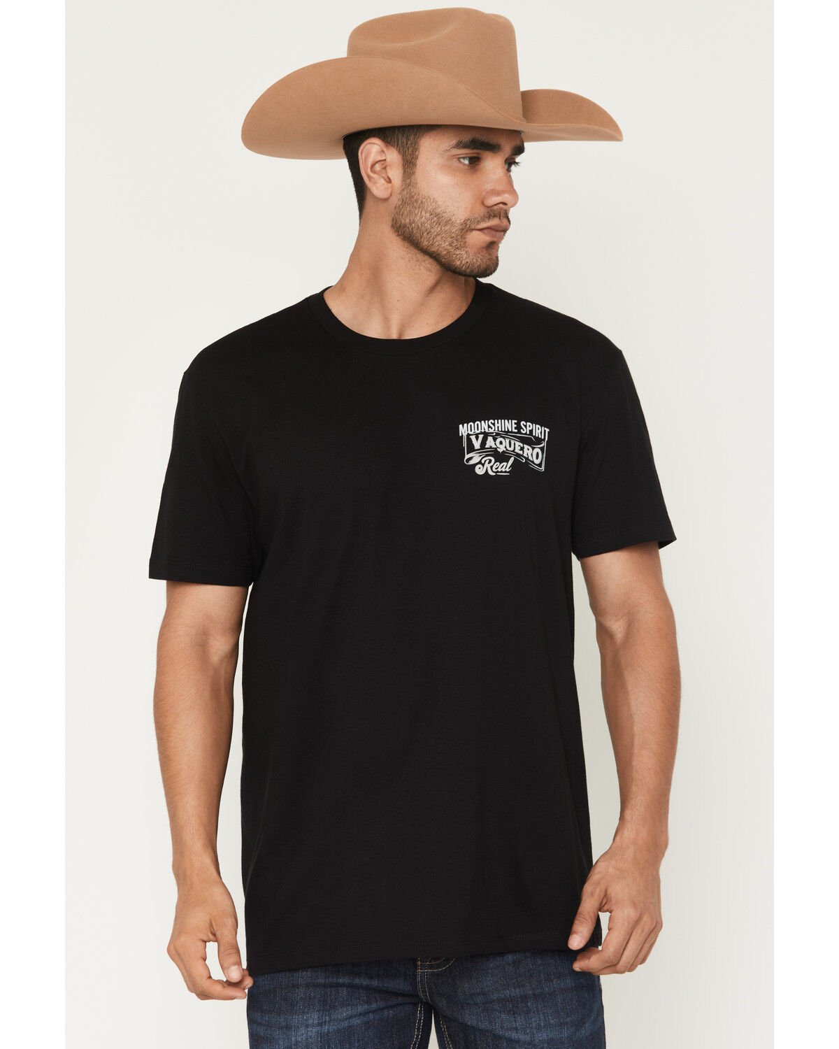 Image #2 - Moonshine Spirit Men's Country Soul Mariachi Short Sleeve Graphic T-Shirt, Black, hi-res