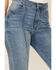 Flying Tomato Women's Pick Your Love High Rise Flare Jeans, Blue, hi-res