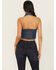 Image #4 - Levi's Women's Dark Wash Denim Halter Top, Blue, hi-res