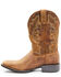 Image #3 - Durango Men's Boot Barn Exclusive Westward Western Performance Boots - Broad Square Toe, Brown, hi-res