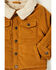 Image #2 - Urban Republic Toddler Boys' Sherpa Lined Corduroy Shirt Jacket, Tan, hi-res