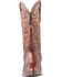 El Dorado Men's Handmade Ostrich Leg Brass Western Boots - Medium Toe, Bronze, hi-res