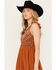 Image #2 - Shyanne Women's Flutter Sleeve Embroidered Mini Dress, , hi-res