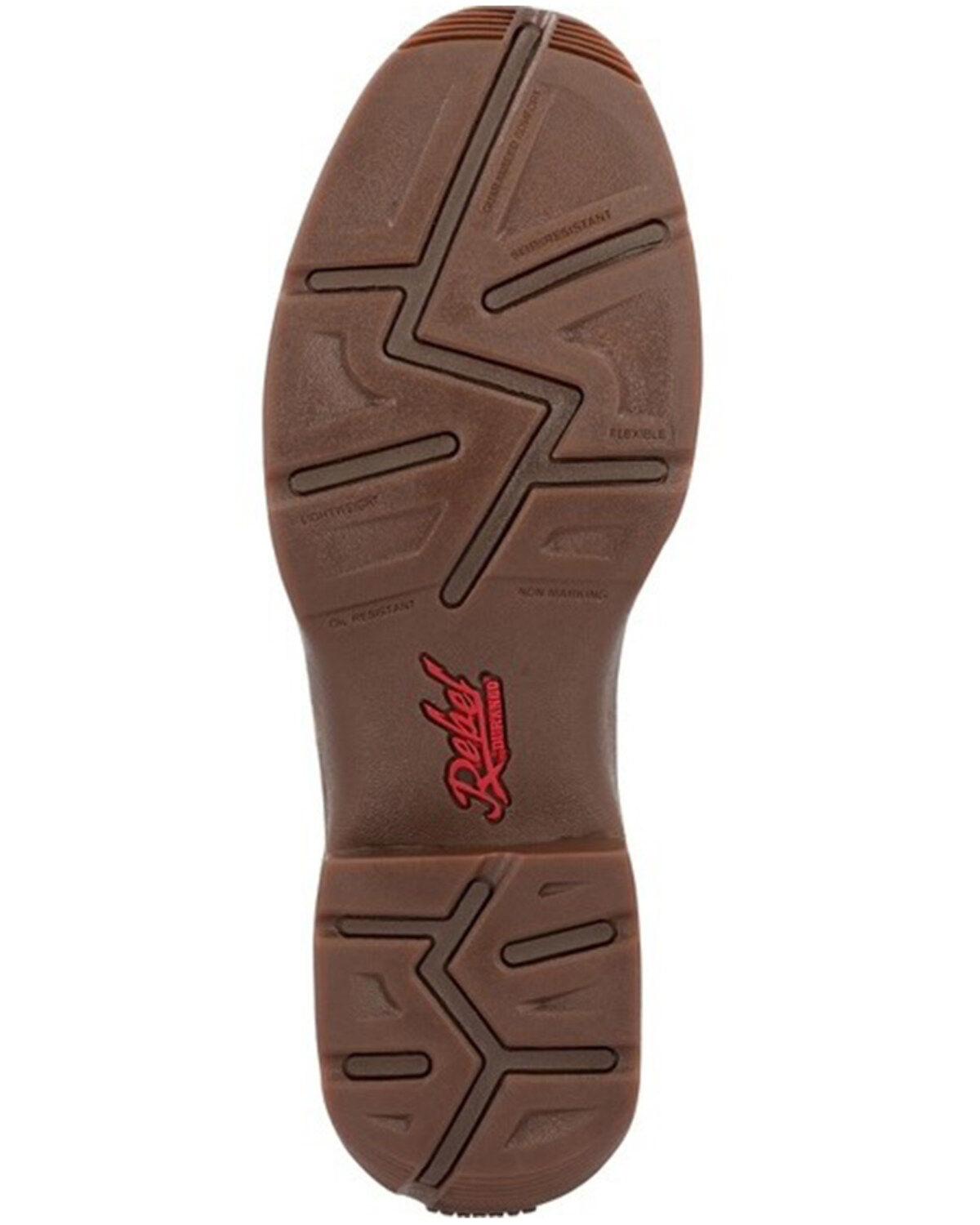 Image #7 - Durango Men's Rebel Performance Western Boots - Round Toe, Black, hi-res