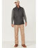 Image #2 - Hawx Men's Pro Zip-Front Insulated Work Vest, Charcoal, hi-res