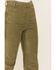 Lee Women's Olive Corduroy High Rise Flare Jeans , Olive, hi-res