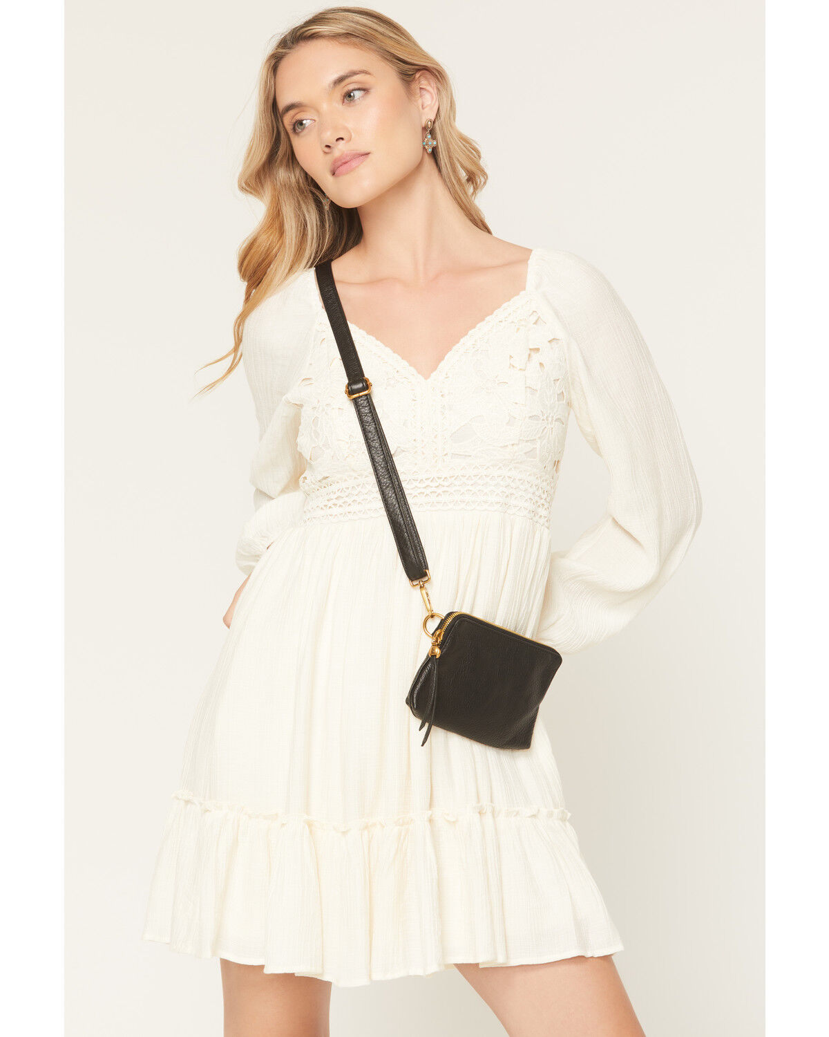 Image #1 - Hobo Women's Fern Slim Belt Bag, Black, hi-res