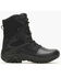 Image #2 - Merrell Men's Moab 3 8" Tactical Response Zip Waterproof Boots - Soft Toe, Black, hi-res