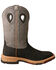 Twisted X Men's Brown CellStretch Western Work Boots - Alloy Toe, Brown, hi-res