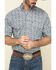 Image #4 - Tuf Cooper Men's Competition White Stretch Paisley Print Short Sleeve Western Shirt, , hi-res