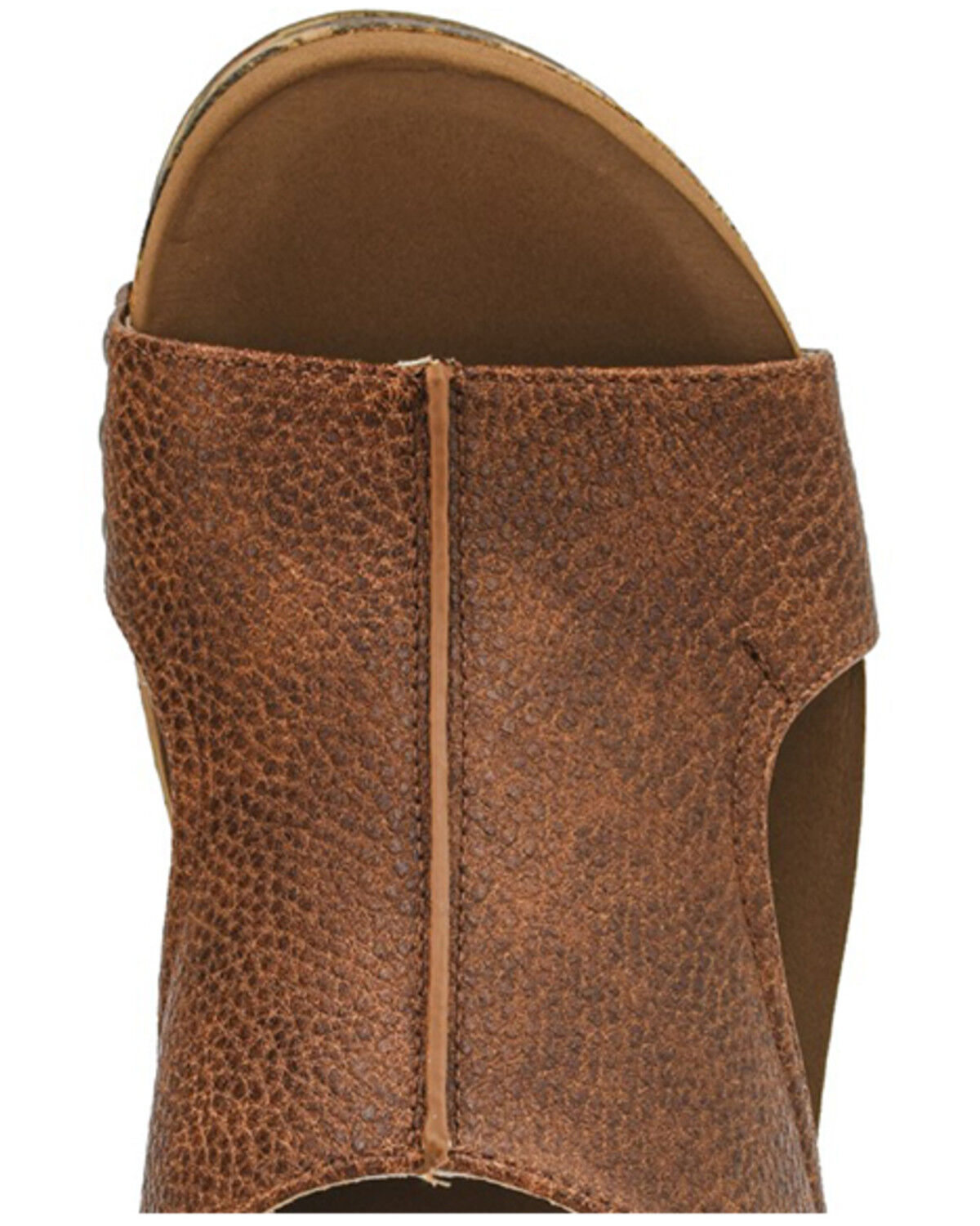 Image #4 - Corkys Women's Carley Wedge Heels, Cognac, hi-res