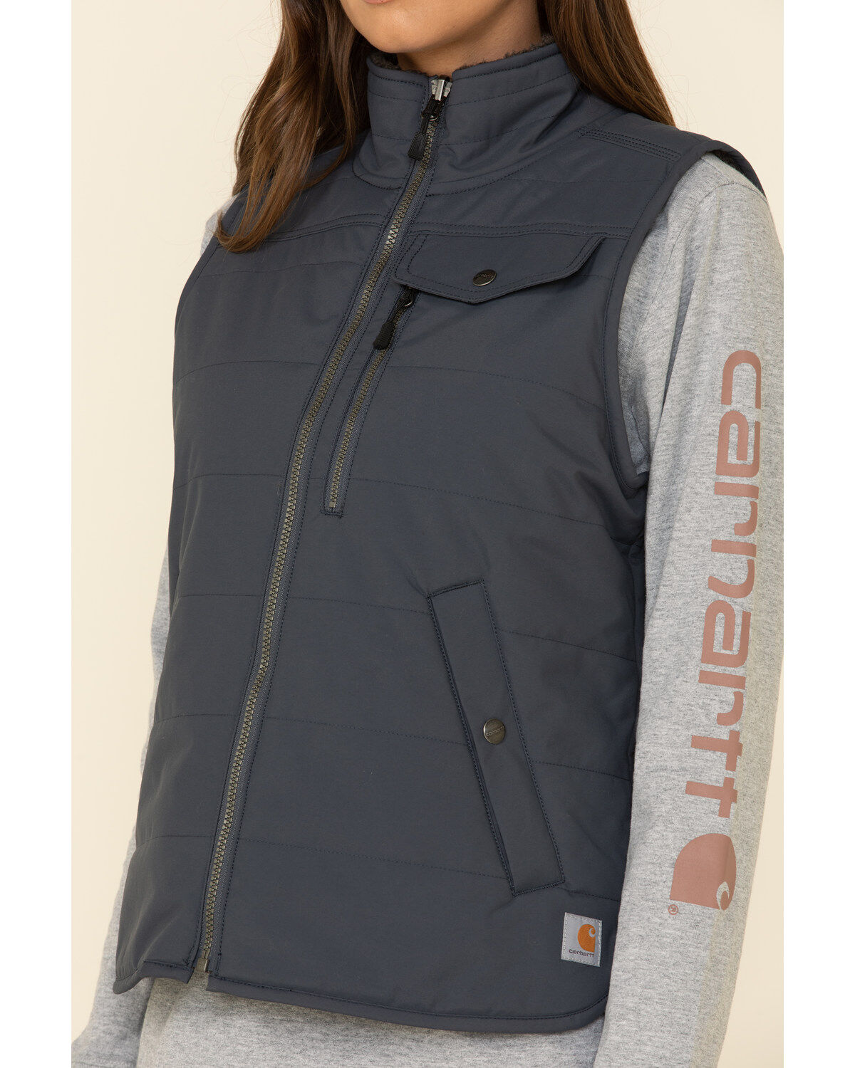 Carhartt women's utility vest clearance