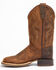Cody James Boys' Full-Grain Leather Western Boots - Square Toe, Brown, hi-res