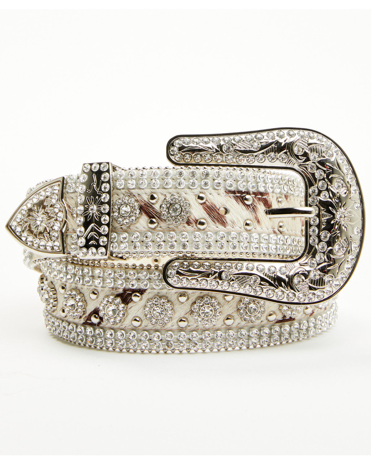 Image #2 - Shyanne Women's Nova Embellished Hair On Buckle Belt, , hi-res