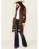 Image #1 - Shyanne Women's Southwestern Duster Cardigan, Forest Green, hi-res