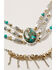 Image #3 - Shyanne Women's Mystic Summer Chunky Layered Choker Necklace, Silver, hi-res