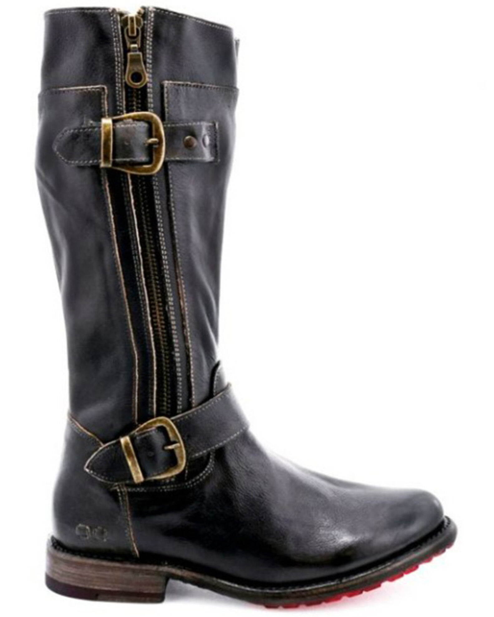 Image #2 - Bed Stu Women's Gogo Lug Boot, Black, hi-res