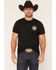 Image #2 - Ariat Men's Silo Charge Short Sleeve Graphic T-Shirt, Black, hi-res