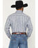 Image #4 - Panhandle Slim Men's Paisley Wallpaper Print Long Sleeve Button-Down Stretch Western Shirt, Blue, hi-res