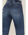 Daze Women's Pleaser High Rise Wide Ankle Jeans, Blue, hi-res