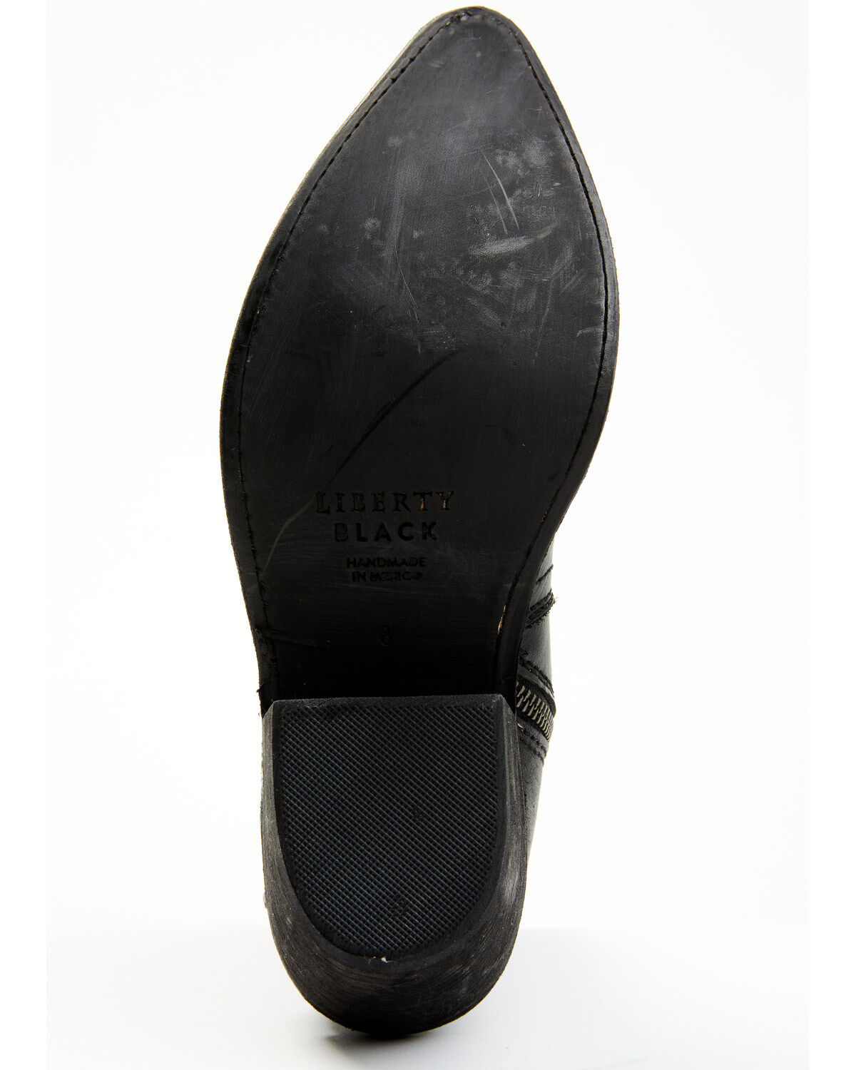 Image #7 - Carborca Silver by Liberty Black Women's Loren Tonal Floral Embroidered Western Fashion Booties - Snip Toe, Black, hi-res