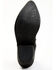 Image #7 - Carborca Silver by Liberty Black Women's Loren Tonal Floral Embroidered Western Fashion Booties - Snip Toe, Black, hi-res